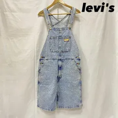 リーバイス Levi's PREMIUM レインボータグ ハーフオーバーオール ライトブルー メキシコ製 レディース S ISItems【USED】【古着】【中古】50146876のサムネイル