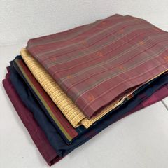大島紬 着物 正絹 5着 着物まとめ売り リメイク材料 m-557 - メルカリ
