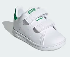 【adidas】FX7532 STAN SMITH CF I  WHITE/GREEN アディダス スタンスミス ホワイト/グリーン ベビー キッズ スニーカー ローカット シューズ 子供靴