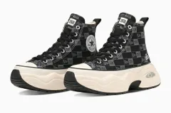 【CONVERSE】ALL STAR (R) SURGETRAINER HI/NE BLACK コンバース オールスター (R) サージトレーナー ニューエラ ブラック コラボスニーカー メンズ レディース  ハイカット 厚底