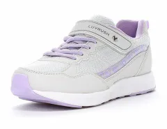 【moonstar】LUVRUSH LV 1211 GRAY (19cm-22cm) ムーンスター ラブラッシュ  グレイ 子供靴 キッズ スニーカー スーパースター 抗菌防臭 運動会 女の子 ジュニア シューズ グレー