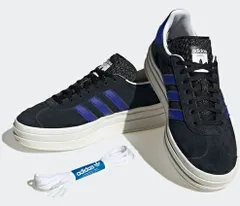 【adidas】HQ4408 adidas GAZELLE BOLD W BLACK アディダス ガゼルボールド ブラック レディース スニーカー  厚底 ローカット シューズ 大人靴
