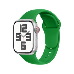 C1 for Apple Watchバンド Ultra/SE/Series11 10 9 8 7 6 対応 40mm/44mm/45mm/49mm スポーツ&シリコン ステンレス 男女兼用 快適フィット 簡単取り付けクリスマスグリーン