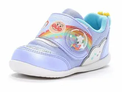 【moonstar】AP B54 PURPLE ムーンスター パープル アンパンマン ドキンちゃん めいけんチーズ 子供靴 キッズ ベビー シューズ 女の子