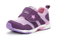 【moonstar】CARROT MS C2259 PURPLE ムーンスター キャロット パープル 子供靴 キッズ スニーカー 撥水 抗菌防臭 ワイド 3E