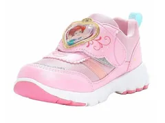 【moonstar】DN C1328 PINK ピンク アリエル  Disney ディズニープリンセス 抗菌防臭 子供靴 キッズ ムーンスター ラプンツェル シンデレラ