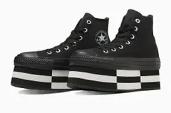 【CONVERSE】5SE181 ALL STAR CHUNKYBLOCK HI BLACK オールスター チャンキーブロック ブラック コンバース スニーカー 厚底 ハイカット 大人靴 シューズ カジュアル