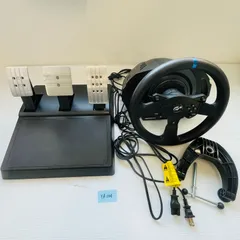 ◇YA104 スラストマスター THRUSTMASTER T300RS ステアリングコントローラー PS5/PS4/PS3/PC用 ハンコン ハンドルコントローラー 3ペダル レーシングゲーム