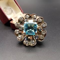 あーるめいど おおきな王座の三宅島硝子 フリーサイズリング - メルカリ