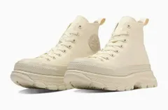 【数量限定】【CONVERSE】1SE117 ALL STAR (R) TREKWAVE HI ECRU コンバース オールスター (R) トレックウエーブ HI エクリュ スニーカー オールスター メンズ レディース ハイカット 厚底 白 アイボリー