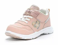 【moonstar】LUVRUSH LV 1185 MOCHA ムーンスター ラブラッシュ モカ 子供靴 キッズ スニーカー スーパースター 抗菌防臭 軽量 運動会 女の子 ローカット マジックテープ シューズ リボン