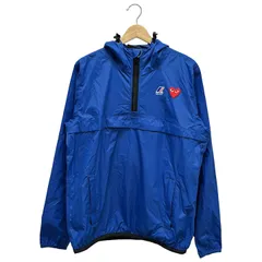 h*t様 PLAY Comme des Garçons x K-WAY　ナイロン Comme Des Garçons Play x K-Way フーデッドジャケット | ブラック