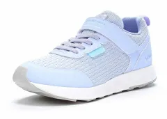 【moonstar】LUVRUSH LV 1190 SAX ムーンスター ラブラッシュ サックス 子供靴 キッズ スニーカー スーパースター 抗菌防臭 軽量 運動会 女の子 ローカット マジックテープ シューズ