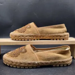 KENZO ケンゾー 裏地ファー エスパドリーユ 40 250