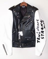ブラックコムデギャルソン メッシュ ライダース ジャケット 26ss