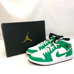 01w-5738 ナイキ NIKE  29.0cm Air Jordan 1 Mid Lucky Green エアジョーダン1 ミッド ラッキーグリーン DQ8426-301 メンズ  スニーカー  【中古品】