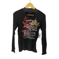 ユーズドフルギ USED古着 平成 Y2K ラメ 英字 カットソー メンズ JPN：M 