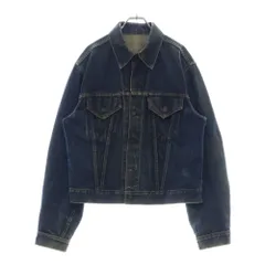 Levi's (リーバイス) 60S VINTAGE 557XX Denim Jacket ヴィンテージ ボタン裏D 両面BIGE 均等V デニムジャケット インディゴ