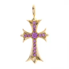 2026年最新】クロムハーツ 22k タイニーファットクロス パヴェダイヤ