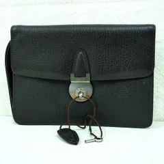 BALLY バリー セカンドバッグ レザー ダークブラウン イタリア製 メンズ