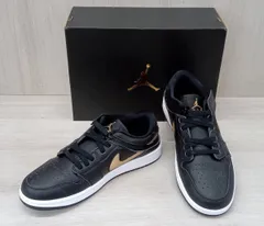 NIKE/ナイキ/スニーカー/AIR JORDAN 1 LOW FlyEase/DM1206-071/ブラック×ゴールド/26.5cm