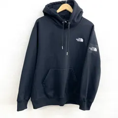 THE NORTH FACE ザ・ノース・フェイス　スクエアロゴフーディ　パーカー　ブラック　サイズXL NT62338