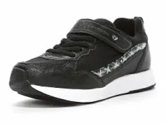 【moonstar】LUVRUSH LV 1211 BLACK ムーンスター ラブラッシュ  ブラック 子供靴 キッズ スニーカー スーパースター 抗菌防臭 運動会 女の子 ジュニア シューズ