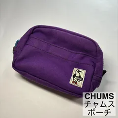 CHUMS/チャムス/ ポーチ/トラベルポーチ/小物ポーチ/ミニポーチ/化粧ポーチ/パープル　　　【A400】