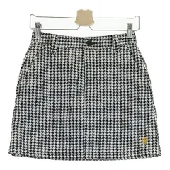 サイズ：S ADMIRAL アドミラル  中綿スカート 千鳥柄 ホワイト系 [240101575086] ゴルフウェア レディース ストスト