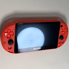 【G0720】PSVita PCH-2000 ZA24 ネオン・オレンジ