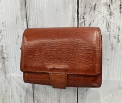 IL BISONTE】イタリア製ヌメ革リアルレザー二つ折り財布 飴色 - メルカリ