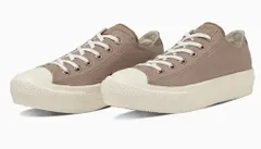【SALE】【CONVERSE】ALL STAR LIGHT PLTS POINTSUEDE PG OX GREIGE コンバース オールスター ライト ポイントスエード グレージュ スニーカー ローカット 大人靴 シューズ カジュアル