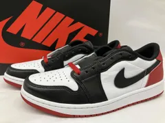 NIKE ナイキ　Air Jordan 1 Retro Low OG Black Toe エアジョーダン1レトロ　スニーカー　ブラック　レッド　CZ0790-106 27cm
