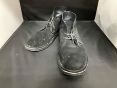 Clarks スエード チャッカブーツ US9 ブラック 26cm スエード