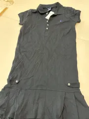 ポロ ブラック 女の子 ONE PIECE 160 xl 新品