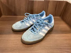 adidas アディダス スニーカー ライトブルー handball spezial ハンドボール スペツィアル 23cm スエード 汚れ有り 使用感有り BD7632
