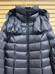 ソイアアンドキョ SOIA&KYO レディース 光沢グレー ハーフダウンジャケット フードダウンジャケット M