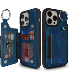 iPhone 13 Pro Max 背面ケース翻盖型 指リング機能付きカード ホルダー付き女性用, アイフォン13 Pro Max 手帳ケース 横置き機能 スロット付き