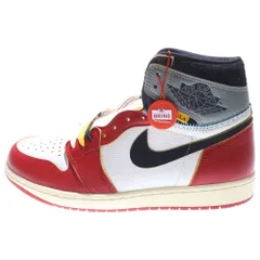 NIKE (ナイキ) ×UNION AIR JORDAN 1 RETRO HIGH OG Chicago HV8563-600 ユニオン エアジョーダン1 ハイ ハイカットスニーカー シカゴ レッド/ホワイト US10.5/28.5cm