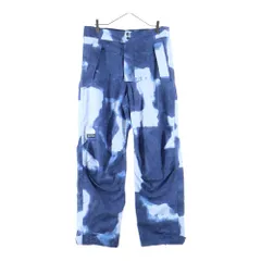 SUPREME (シュプリーム) 21AW ×THE NORTH FACE Bleached Denim Print Mountain Pant ブリーチ総柄プリントマウンテンパンツ ブルー NP52101I