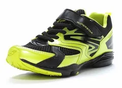 【SALE】【moonstar】SUPERSTAR SS J1170 LIME (22cm-24.5cm) ライム ムーンスター スーパースター 子供靴 キッズ シューズ 抗菌防臭 耐摩耗ラバー スニーカー