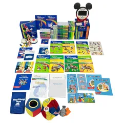 DWE ディズニーワールドイングリッシュ ディズニー英語システム 2019年 ミッキーパッケージ+G MTDSGP ファンウィズワード 教材 欠品あり 中古 N10494882
