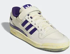 【SALE】【adidas】HP9542 adidas FORUM 84 LOW AEC PURPLE/WHITE アディダス フォーラム 84 ロー パープル/ホワイト メンズ スニーカー  ローカット シューズ 3本ライン 大人靴 ヴィンテージ加工