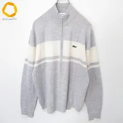 ラコステ LACOSTE ニットカーディガン フルジップ ブランドロゴ メンズ [x966663ss]