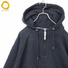 ロカウェア ROCA WEAR ハーフジップ スウェット フーディー トレーナー メンズ [a981075ss]のサムネイル
