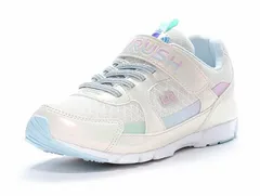 【moonstar】LUVRUSH LV 1162 PEARLWHITE パールホワイト ムーンスター ラブラッシュ 子供靴 キッズ スニーカー スーパースター 抗菌防臭 運動会 女の子 ローカット マジックテープ シューズ