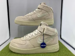 Stussy × NIKE AIR FORCE 1 ‘07 MID SP Fossil Stone ステューシー ナイキ エアフォース フォッシルストーン DJ7841-200 27.5cm