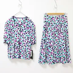 レリアン Leilian ヴィンテージ セットアップ スカートスーツ ジャケット スカート [a960129]