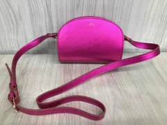 A.P.C. アーペーセー PXBPC-F61392 F61392／SAC DEMI LUNE MINI ハーフムーン ショルダーバッグ レディース ピンク