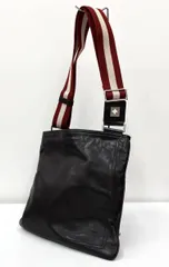 BALLY バリー トレインスポッティング/レザーショルダーバッグ ブラウン 